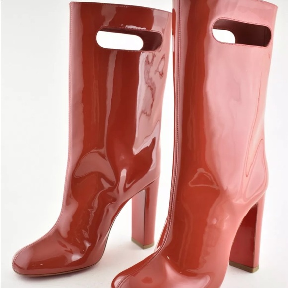 Christian Louboutin Bag Bootie 100 Patent Leather - Picture 5 of 13